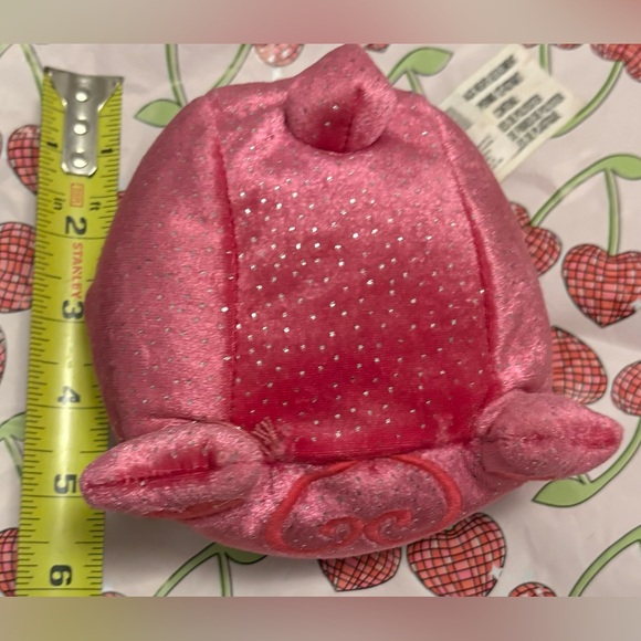 Num Noms Princess Razz Bear Plush Queen Raspberry Pink Silver Sparkles - Picture 4 of 5